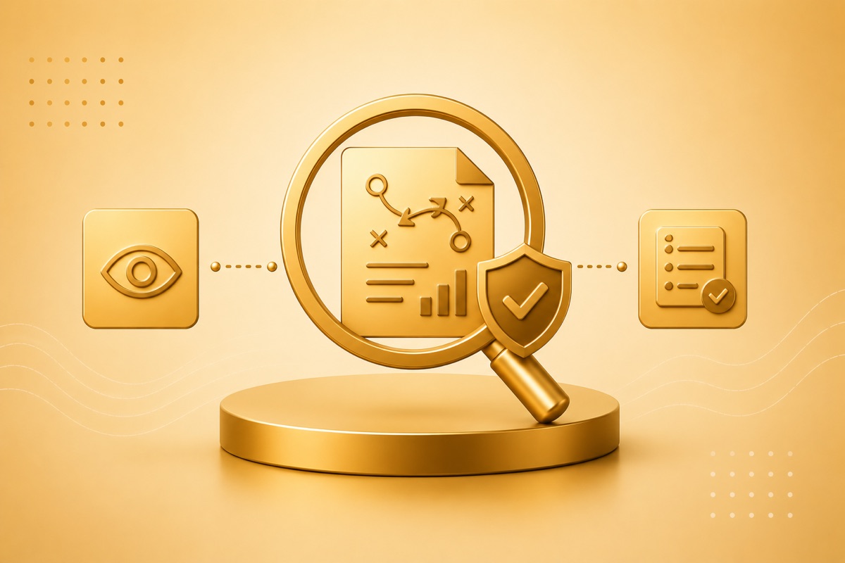 Strategy transparency illustration