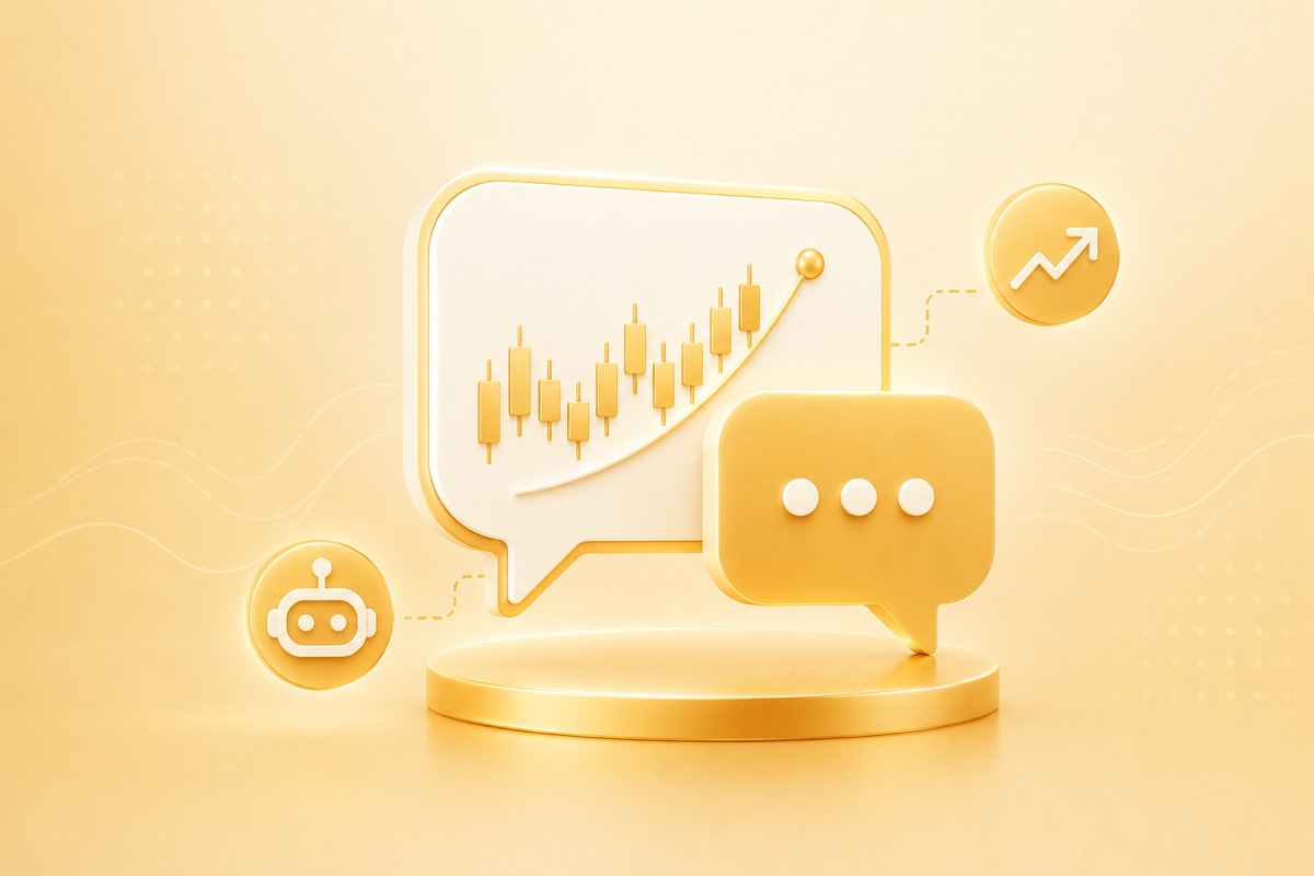 Conversational trading illustration